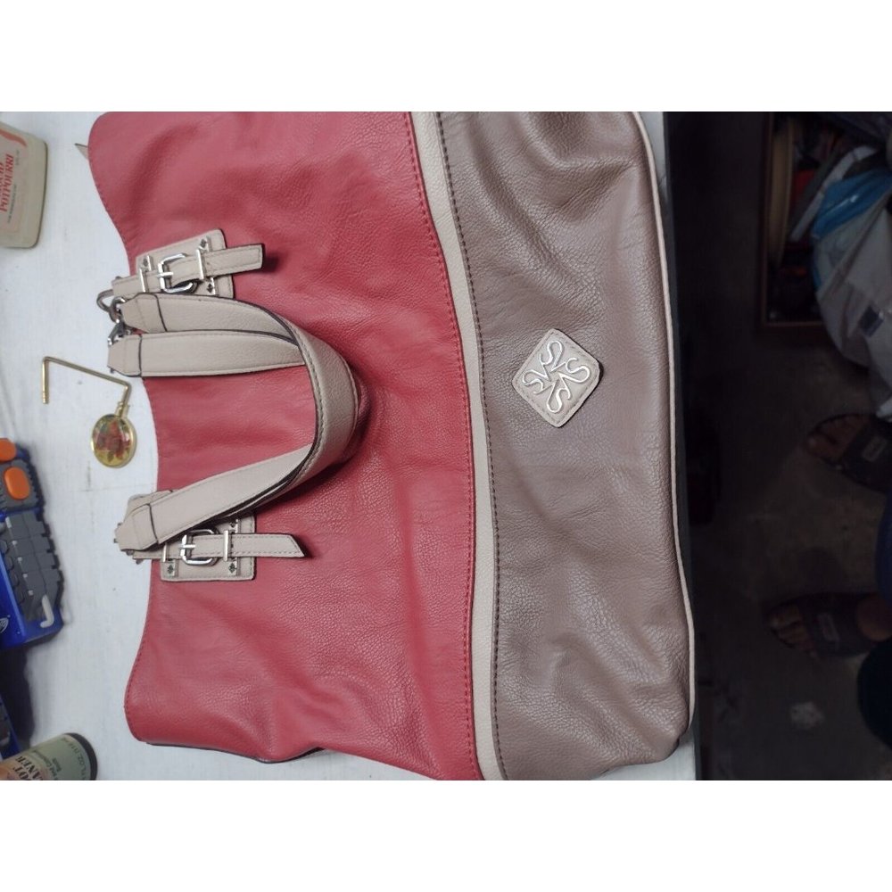 Simply Vera Vera Wang Catherine Tote Bag Purse Two Tone Colored